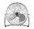 Devola High Power 80W 3 Speed 20-inch DC Floor Fan - Chrome - DV20FFC