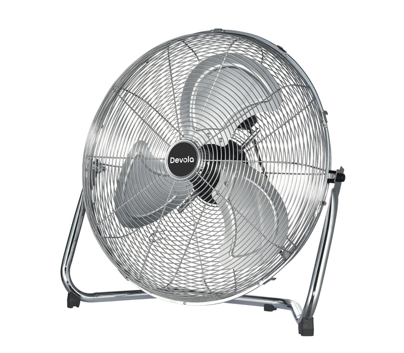 Devola High Power 80W 3 Speed 20-inch DC Floor Fan - Chrome - DV20FFC, Image 2 of 2